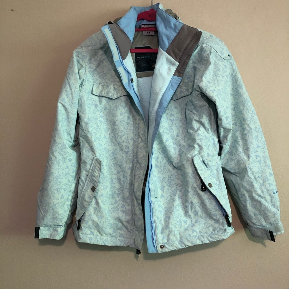💙Columbia origami snow jacket